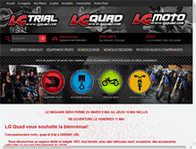 Tablet Screenshot of lgquad.com